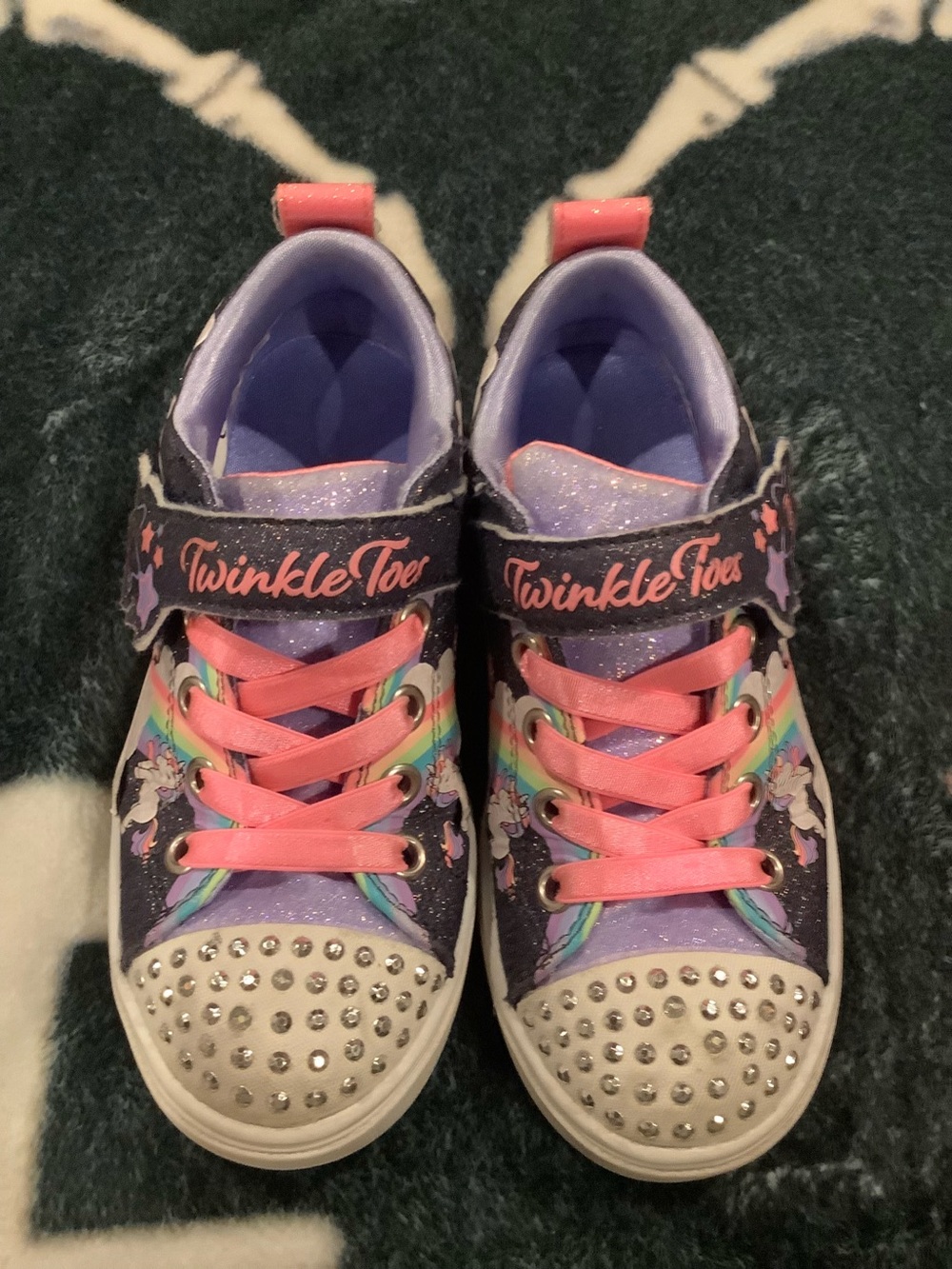 Twinkle toes unicorn sneaks